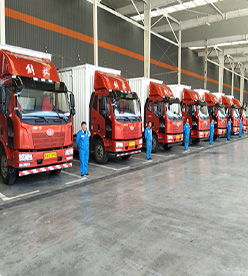 常州到河南物流公司车辆展示